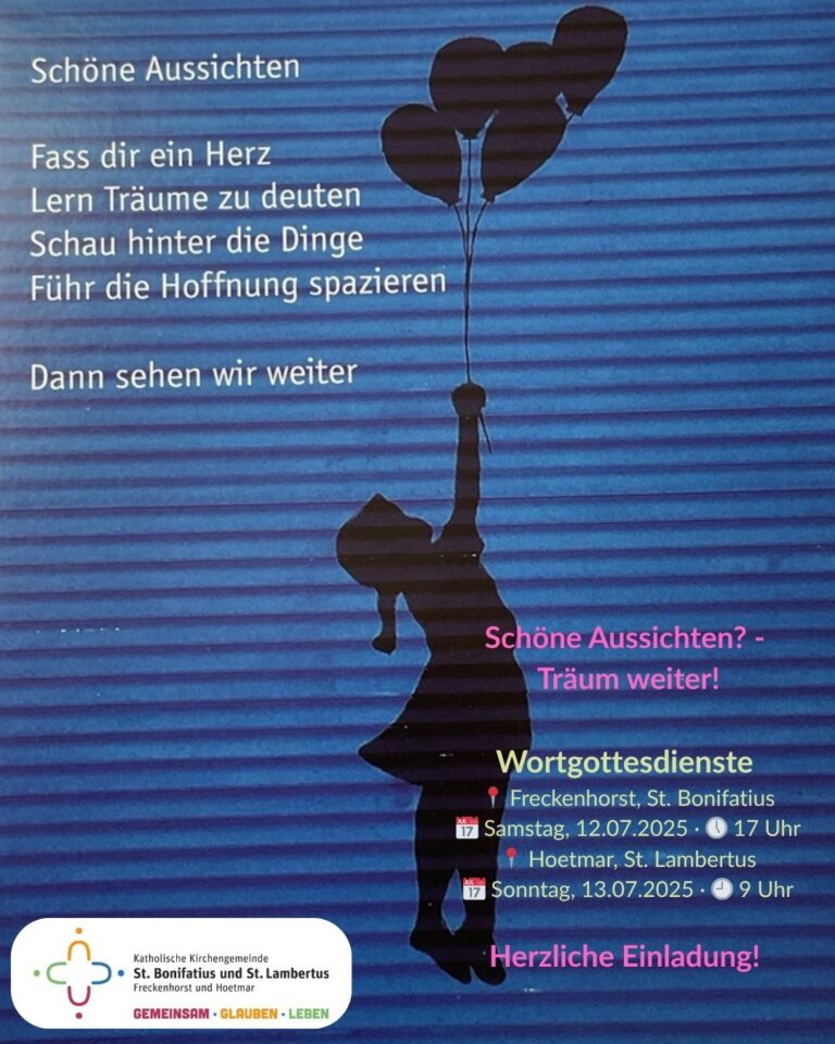 Wortgottesdienste „Schöne Aussichten“