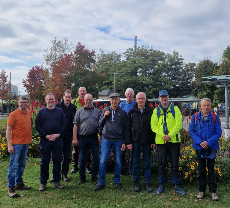 Männerwanderung auf dem Jakobsweg