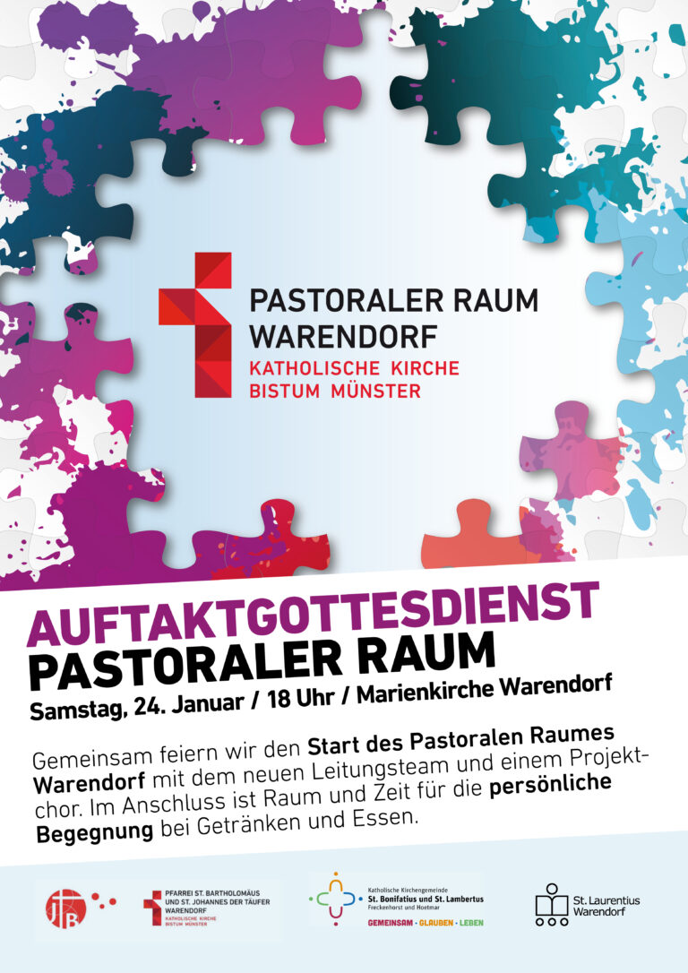 Auftaktgottesdienst im pastoralen Raum