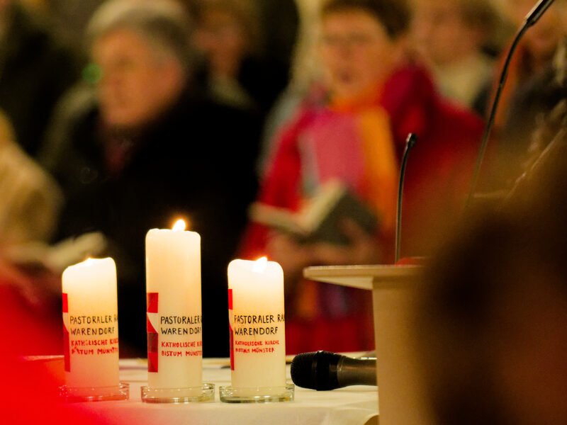 Auftaktgottesdienst im pastoralen Raum